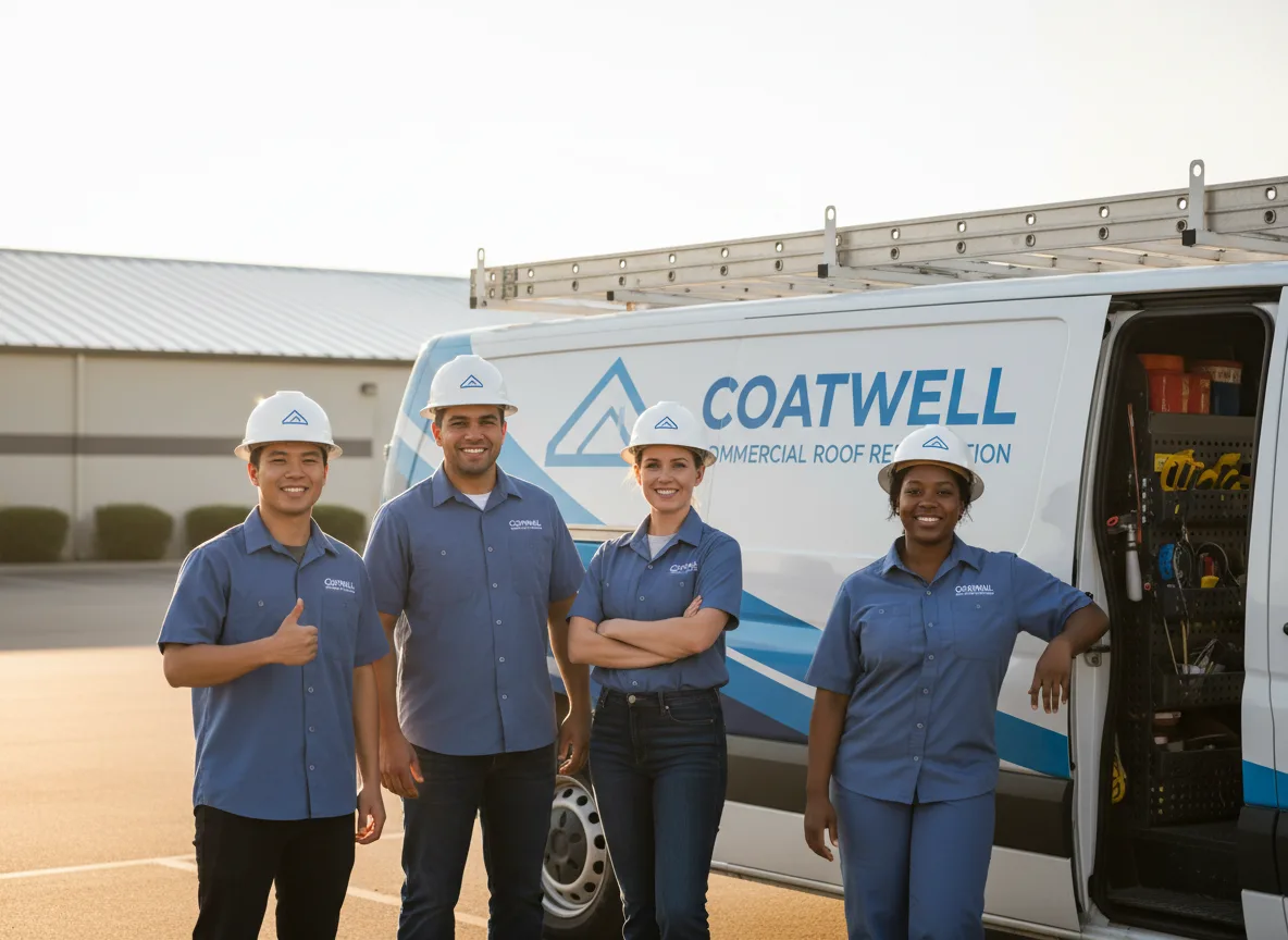 Commercial roof coating company in Paradis, LA